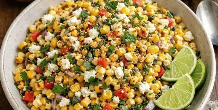 Irresistible Mexican Street Corn Salad