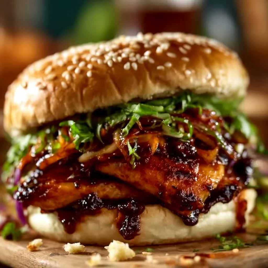 Korean BBQ Chicken Sandwich