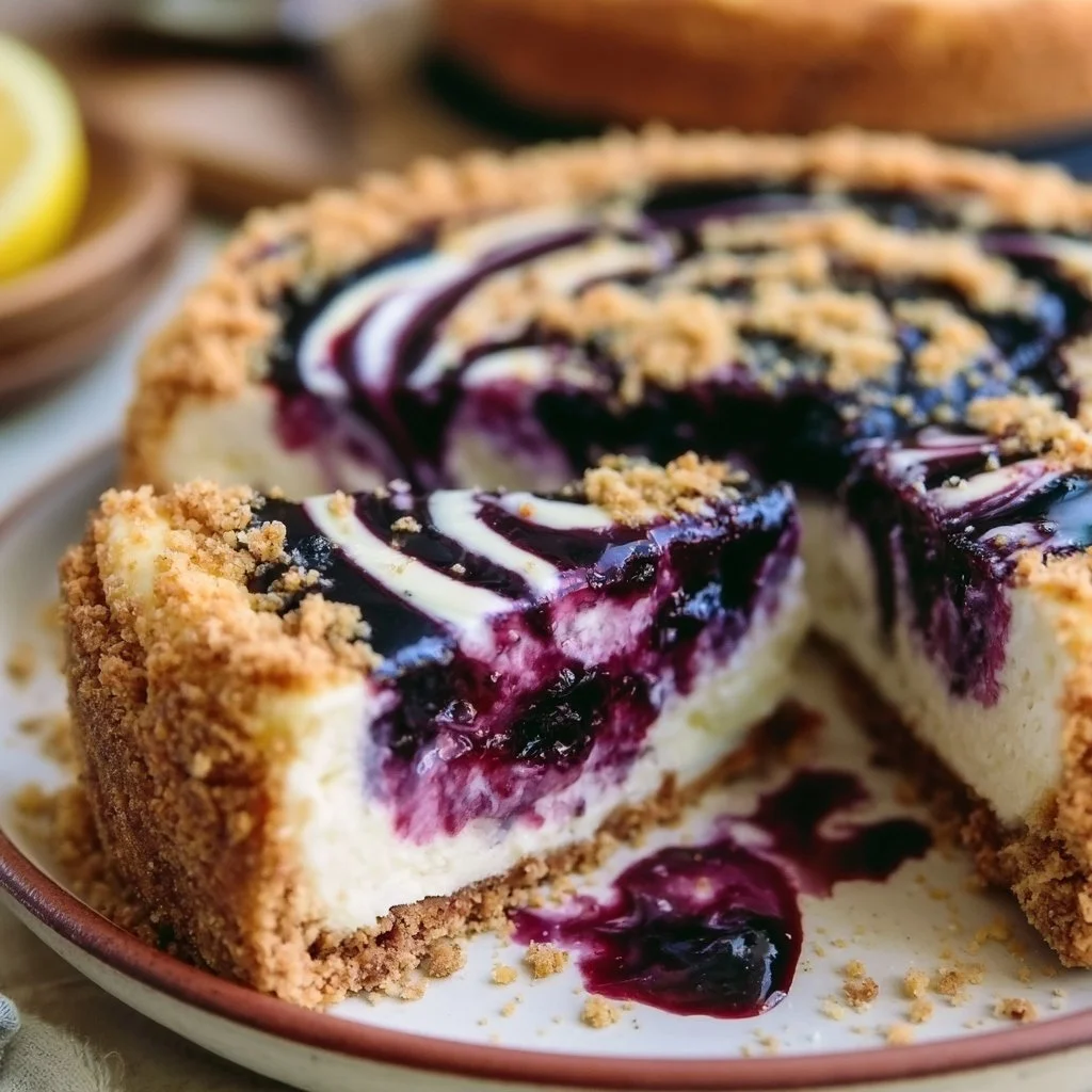 Lemon Blueberry Cheesecake