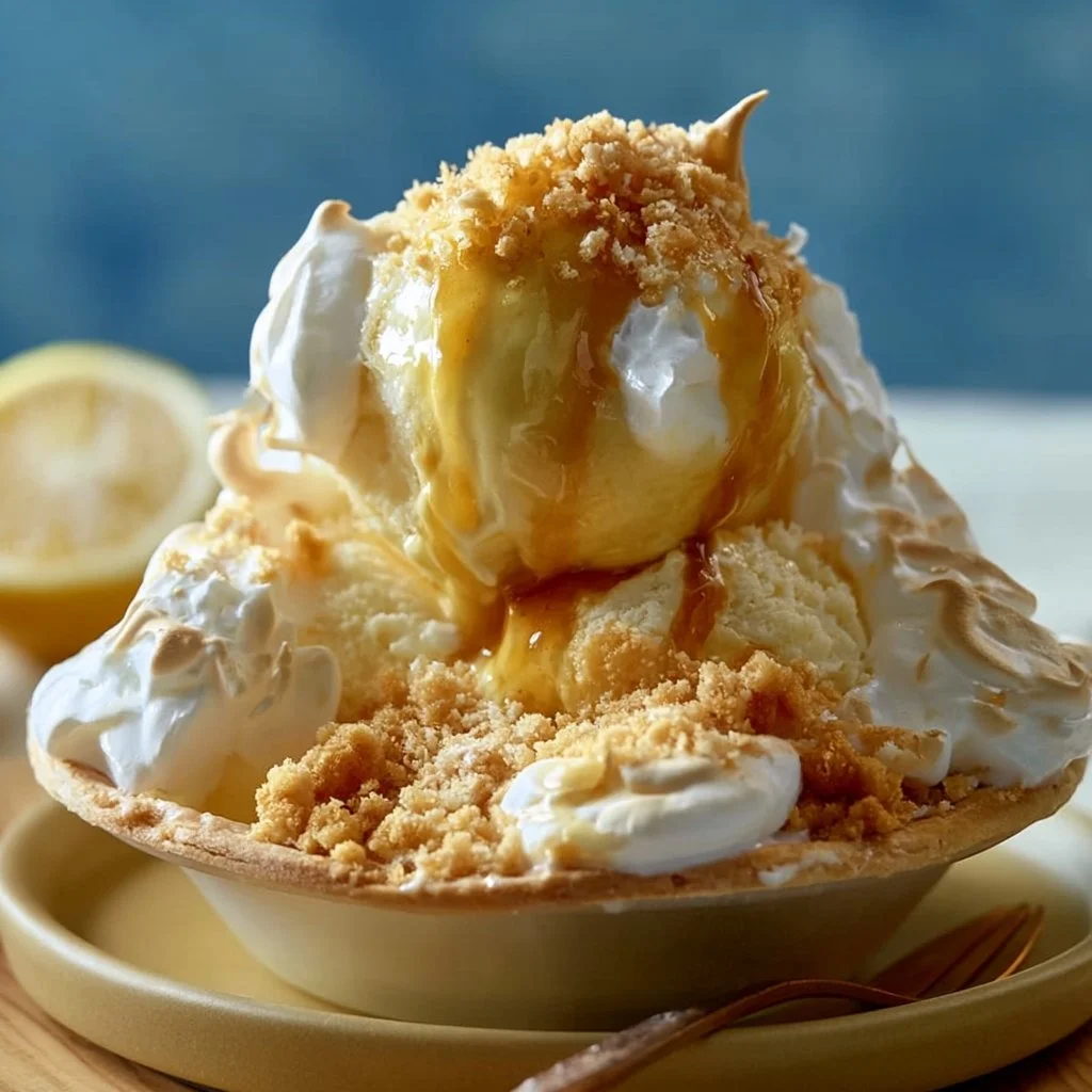 Lemon Meringue Pie Ice Cream