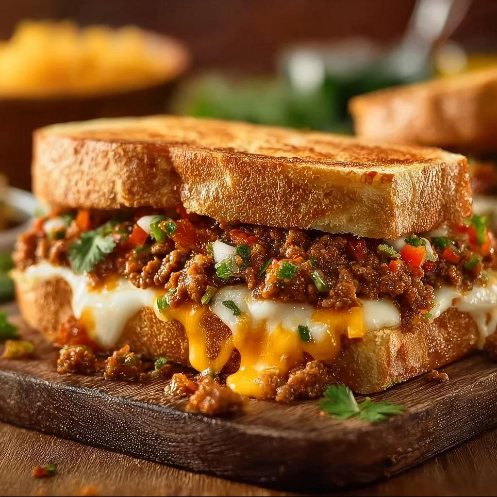 Mexican Chopped Cheese Sandwich