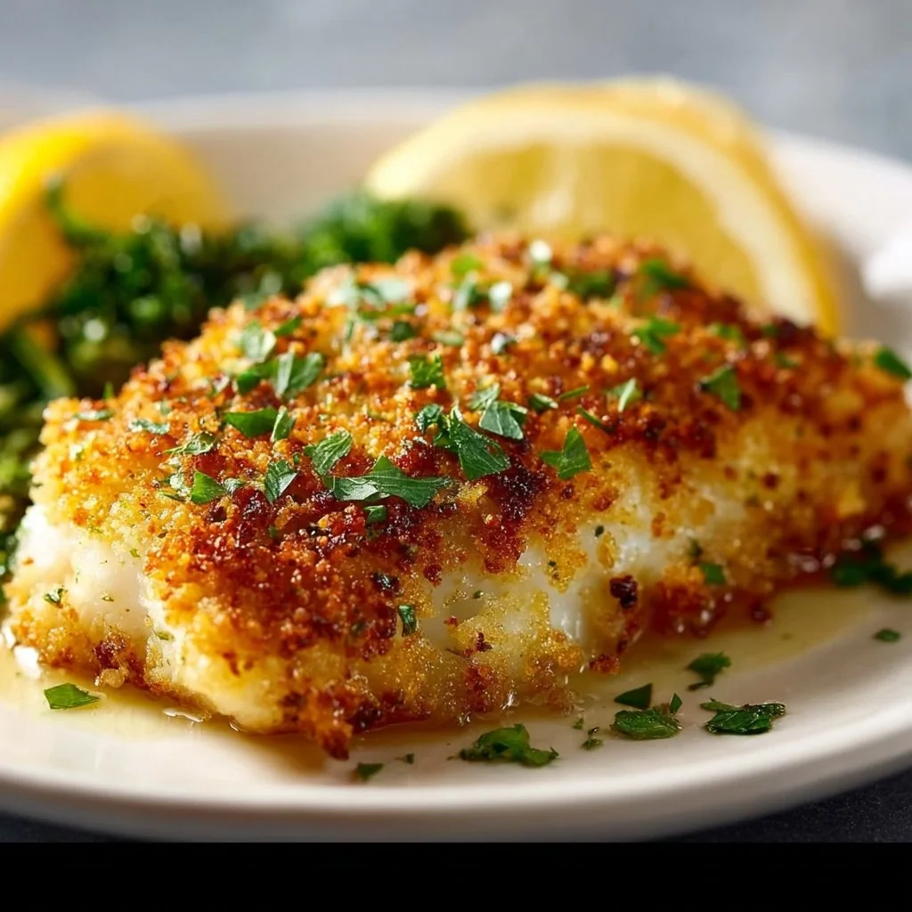 Parmesan Crusted Cod