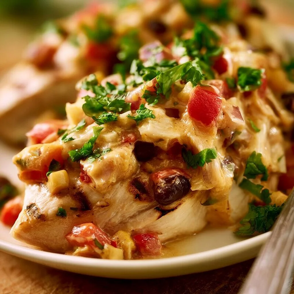 Delicious Party Chicken recipe served at a vibrant gathering.