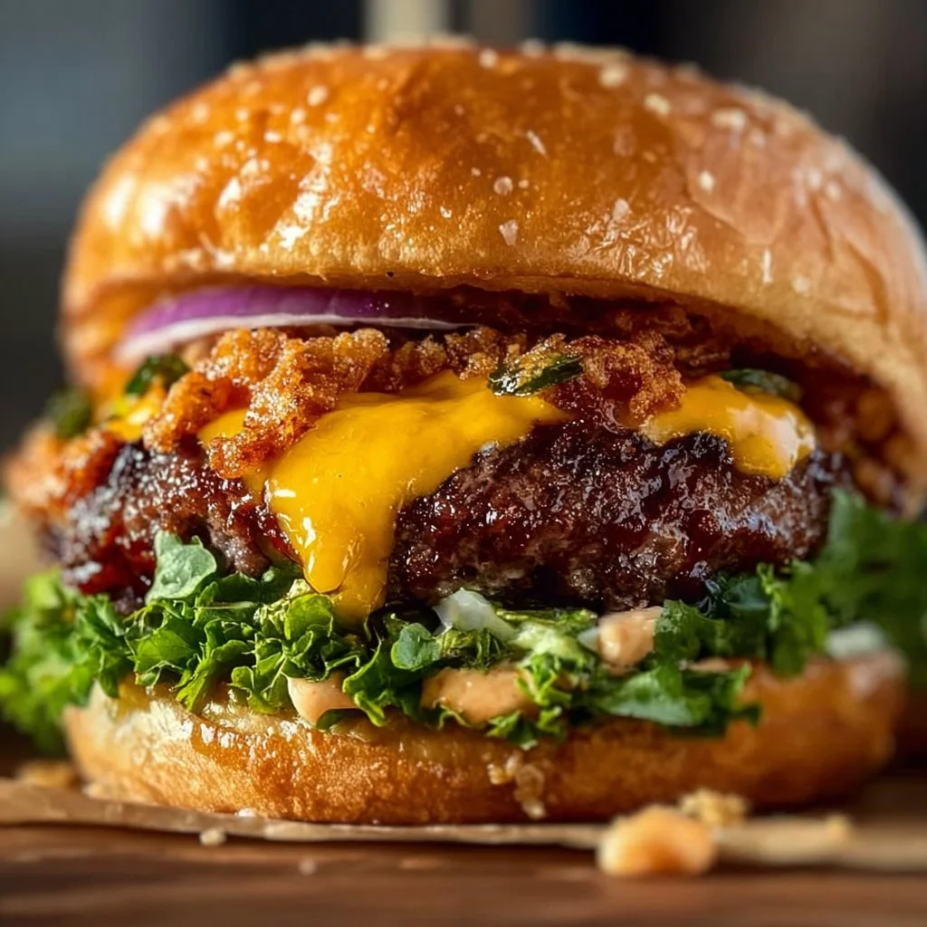 Spicy Nashville Smash Burger