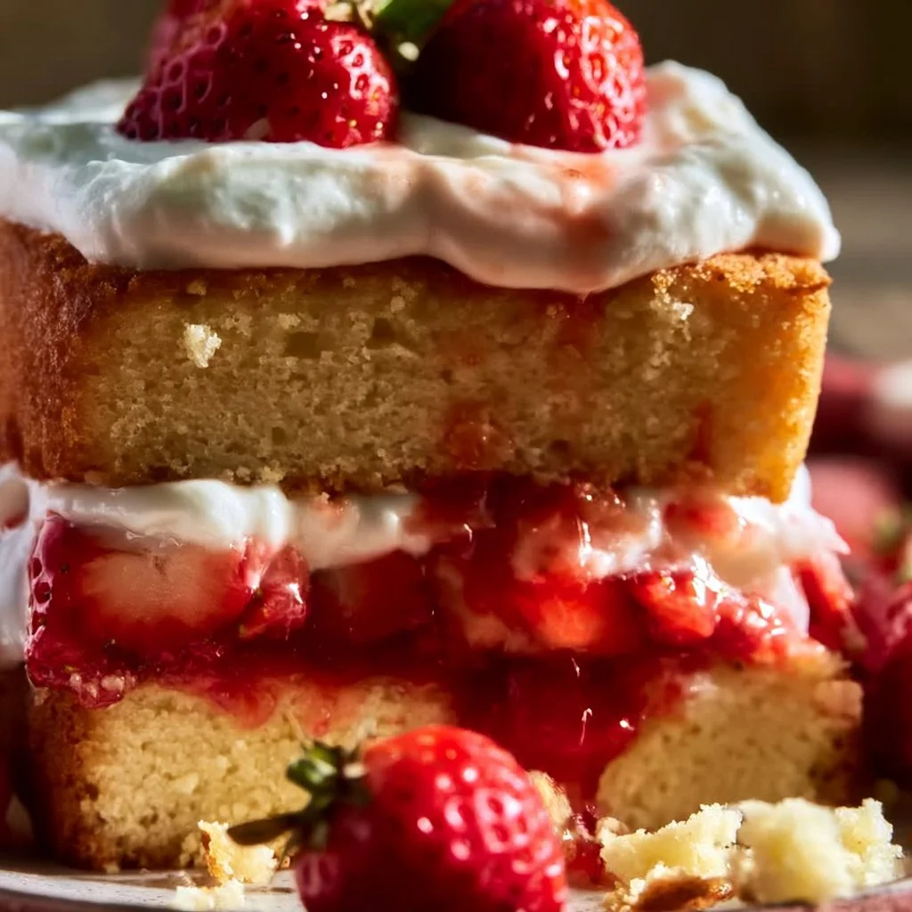 Strawberry Shortcake Cake