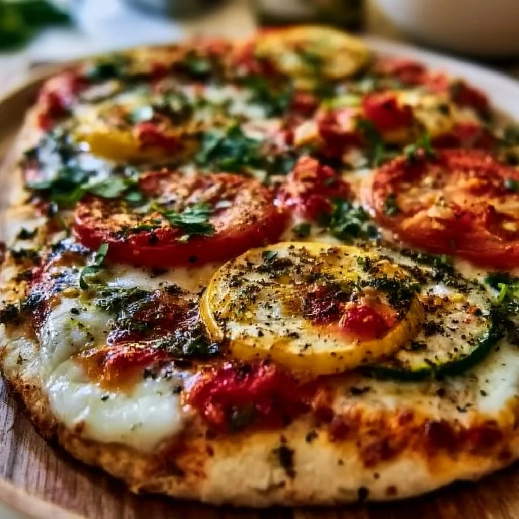 Summer Veggie Pizza Delight