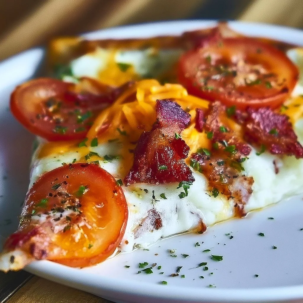 Supreme Mashed Potato Pizza