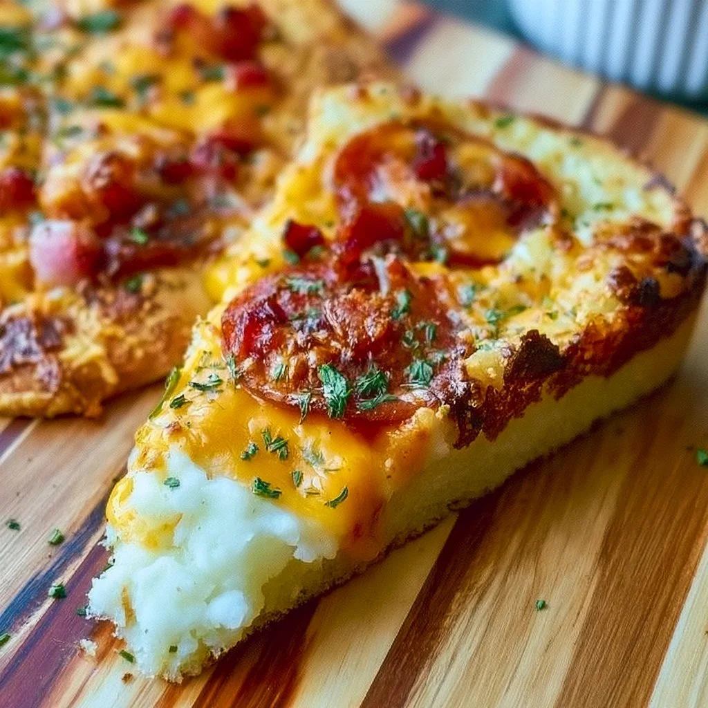 Supreme Mashed Potato Pizza
