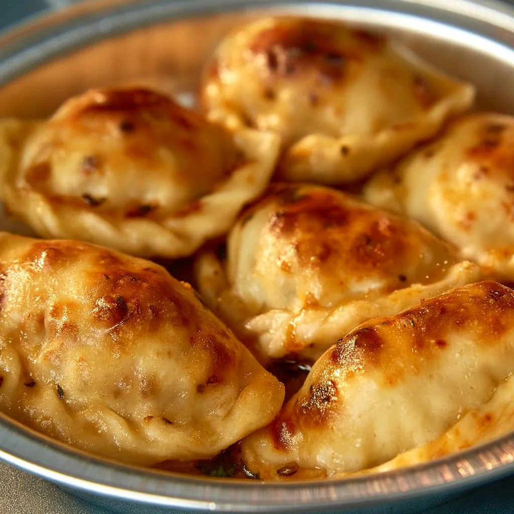 Savory little pockets filled with delicious ingredients ready to enjoy.